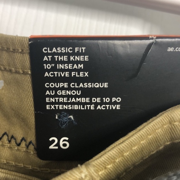 American Eagle Outfitters Flex Shorts Cargo Tan 26 - Picture 3 of 5